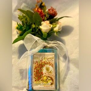 Iridescent vase home decor hand made